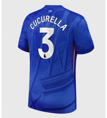 Chelsea Marc Cucurella #3 Hjemmebanetrøje 2025-26 Kortærmet